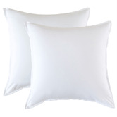 Violette Casa Brett Vintage Washed Microfibre European Pillowcases