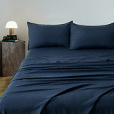 Violette Casa Brett Vintage Washed Microfibre Sheet Set