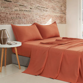 Violette Casa Brett Vintage Washed Microfibre Sheet Set