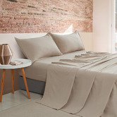Violette Casa Brett Vintage Washed Microfibre Sheet Set
