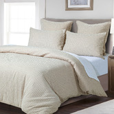 Violette Casa Beige Deluxe Waffle Quilt Cover Set