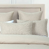 Violette Casa Beige Deluxe Waffle Quilt Cover Set