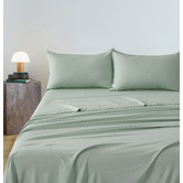 Violette Casa Brett Vintage Washed Microfibre Sheet Set