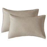 Violette Casa Penny Washed Microfibre King Pillowcases