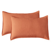 Violette Casa Penny Washed Microfibre King Pillowcases