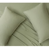 Violette Casa Brett Vintage Washed Microfibre Standard Pillowcases