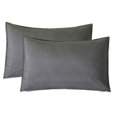 Violette Casa Penny Washed Microfibre King Pillowcases