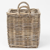 Wicka Westminster Cane Square Storage Basket