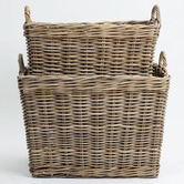 Wicka 2 Piece Studio Cane Storage Basket Set