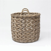 Wicka 2 Piece Lido Herringbone Rattan Basket Set