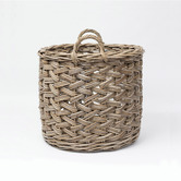 Wicka Lido Herringbone Rattan Basket