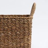 Wicka 3 Piece Hillbrook Seagrass Utility Basket Set