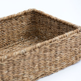 Wicka 3 Piece Newbury Rectangular Seagrass Basket Set