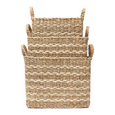 Wicka Sancerre Rectangular Seagrass Basket
