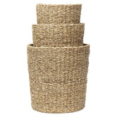 Wicka 3 Piece Marco Seagrass Basket Set