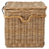 Wicka Bedtime New England Rattan Hamper with Divider
