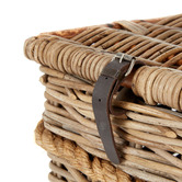 Wicka Bedtime New England Rattan Hamper with Divider