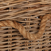 Wicka Bedtime New England Rattan Hamper with Divider