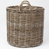 Wicka Helmsley Cane Round Storage Basket