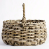 Wicka Tilbrook Kubu Cane Carry Basket