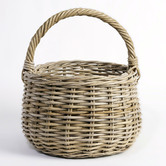 Wicka Tilbrook Kubu Cane Carry Basket