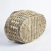 Wicka 2 Piece Dalton Kubu Cane Carry Basket Set