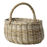 Wicka Tilbrook Kubu Cane Carry Basket