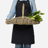 Wicka Fiore Kubu Rattan Gathering Basket