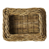 Wicka 3 Piece Conran Kubu Rattan Tray Set