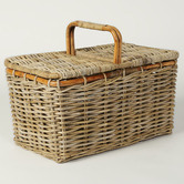 Wicka Sommersby Kubu Rattan Picnic Basket