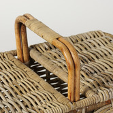 Wicka Sommersby Kubu Rattan Picnic Basket