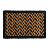 Wicka Parquet Herringbone Coir Doormat