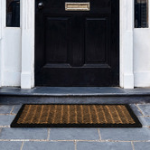 Wicka Parquet Herringbone Coir Doormat