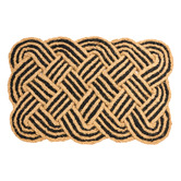 Wicka Old Navy Hand-Knotted Coir Doormat