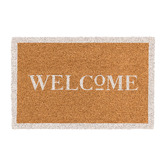 Wicka Ivory Sloane Welcome Coir Doormat