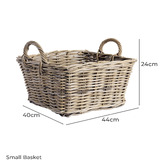 Wicka 3 Piece Chatsworth Kubu Cane Basket Set
