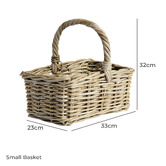 Wicka 2 Piece Harrington Cane Carry Basket Set