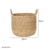 Wicka 3 Piece Como Elliptical Seagrass Basket Set