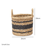 Wicka 3 Piece Woodbury Seagrass Basket Set