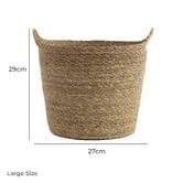 Wicka 4 Piece Bromley Seagrass Basket Set