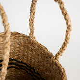 Wicka Positano Seagrass Mini Tote Bag