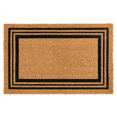 Wicka Charterhouse Triple Border Coir Doormat