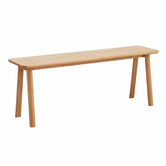 Modern Collective Enzo American Oak Wood Dining Bench
