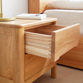 Modern Collective Portillo Oak Wood Bedside Table