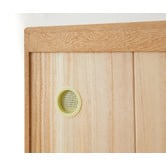 Modern Collective Alie 5 Shelf American Oak Wood Shoe Cabinet