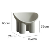 Modern Collective Roly Poly Replica Armchair