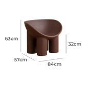 Modern Collective Roly Poly Replica Armchair