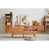 Modern Collective Kristian Cherry Wood Coffee Table