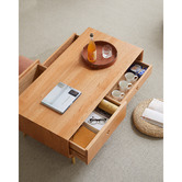 Modern Collective Kristian Cherry Wood Coffee Table