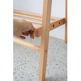 Modern Collective Baros European Beech Wood Clothing Rack